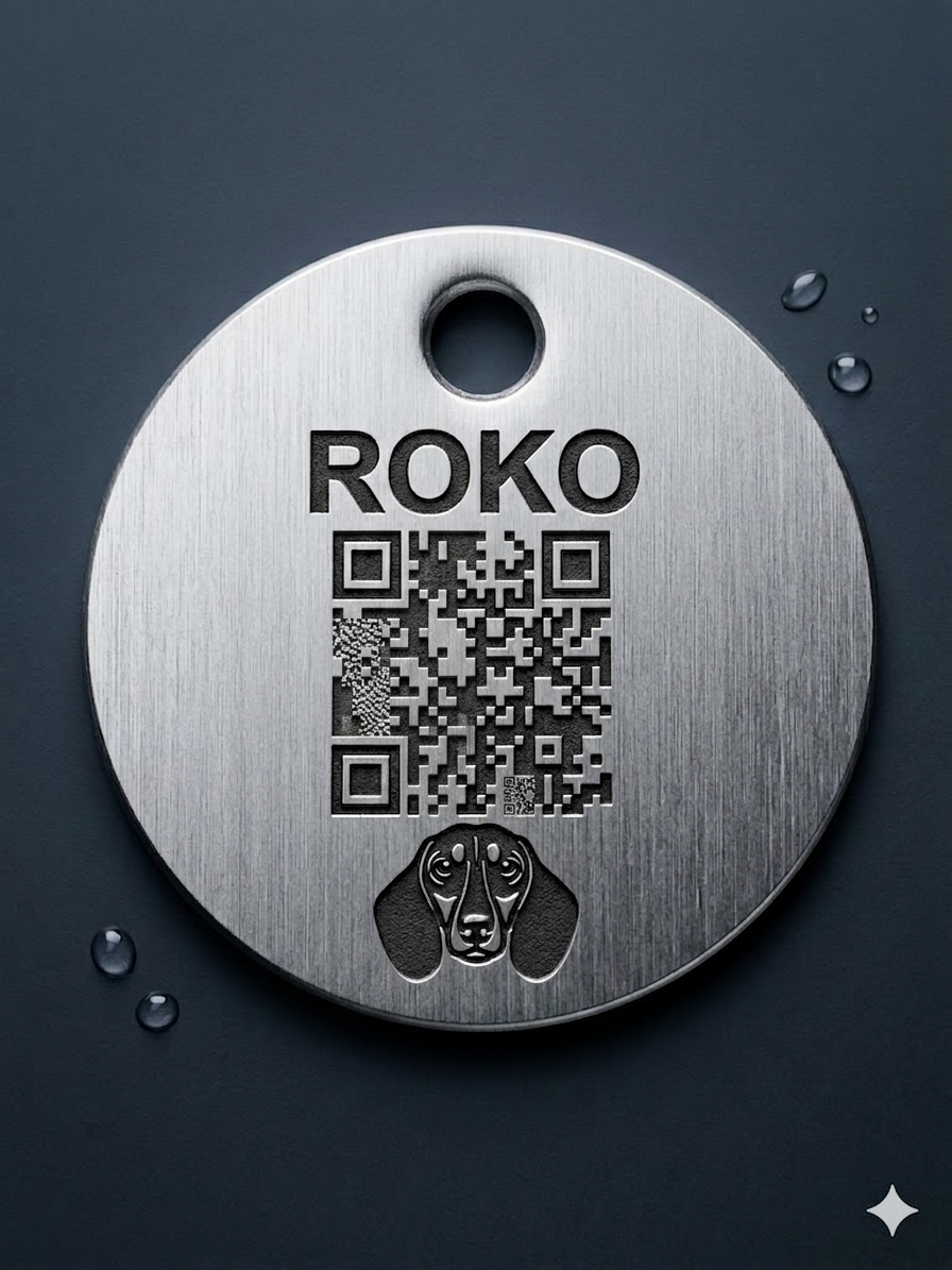 Medalla MascotBook con QR